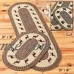 Woodland Creatures Cotton Braided Rug Rustic Cabin Décor, 20" X 30", Deer   